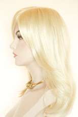 Long, Softly Waved Hair Medium Featuring an Off Center Part Straight 