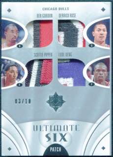   Ultimate Patch Six Derrick Rose Rodman Pippen Gordon Deng Thomas 3/10