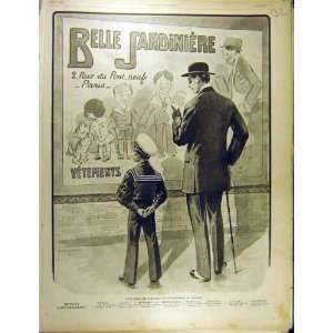   1911 Advert Belle Jardiniere Vetements French Print