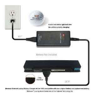  Morewer (TM) New External Battery Charger for Sony VGN G Series 