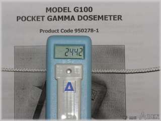 Harwell Radiation Monitor Dosimeter Geiger Counter NOS  