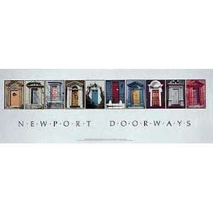  Doors Of Newport Poster Print