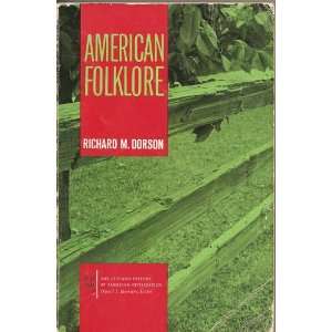  American Folklore Dorson Richard M. Dorson Books