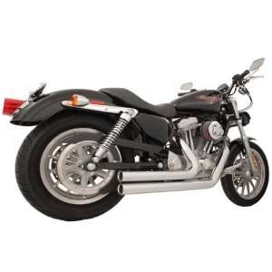 Performance American Independence Shorty Chrome Exhaust for 2004 2011 
