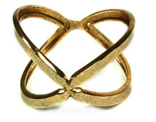 Low Luv by Erin Wasson Gold Crystal Point Cuff Bracelet  