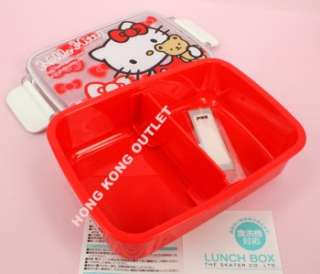Hello Kitty Bento Lunch Box Case Container Sanrio L20a  