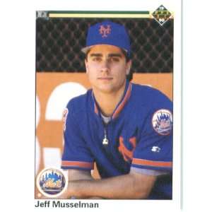  1990 Upper Deck # 585 Jeff Musselman New York Mets 