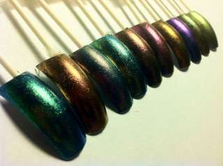 DUO CHROME COLOR MORPHING CHAMELEON PIGMENTS FRANKEN  PICK YOUR 1 OR 5 