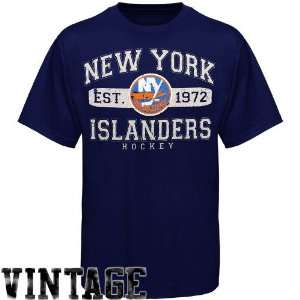   New York Islanders Cleric T Shirt   Navy Blue