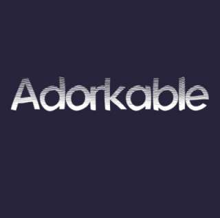 Adorkable Funny T shirt Humorous Cool 5 Colors S 3XL  
