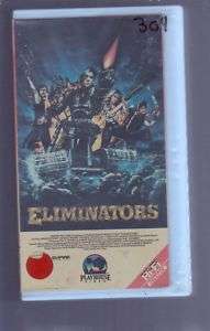 ELIMINATORS Andrew Prine, Denise Crsoby 1986~RARE VHS  