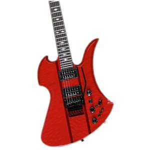  BC Rich Handmade Mockingbird Sl Red Electric Guitar 