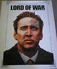 LORD OF WAR MOVIE POSTER 1 Sided ORIGINAL FINAL ROLLED 