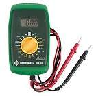 Greenlee DM 20 Digital Multimeter 300v AC/DC