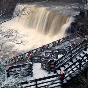  He Falls in the Heart of Chagrin Falls Premium 