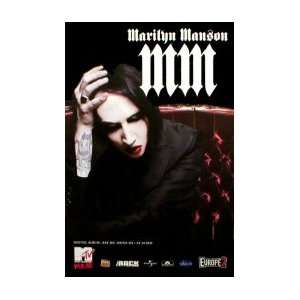  MARILYN MANSON Eat Me Drink Me Tour Music Poster