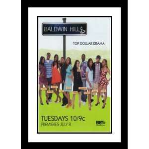  Baldwin Hills 20x26 Framed and Double Matted TV Poster 