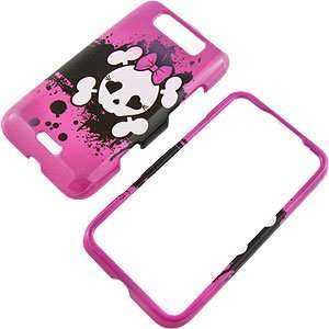  Hot Pink Cutie Skull Protector Case for LG Connect 4G 