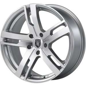 Von Max VM14 18x8 Silver Wheel / Rim 5x112 with a 42mm Offset and a 74 