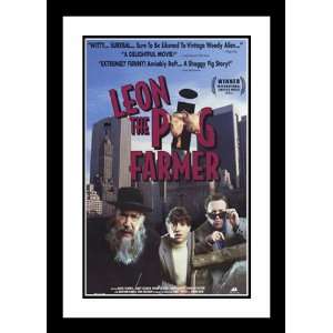  Leon the Pig Farmer 20x26 Framed and Double Matted Movie 