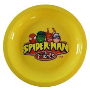    Spiderman Plate   Spidey And Friends Plate ( Yellow ) Toys & Games