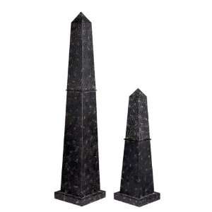  Garden Obelisk Decor Towerpointed Design In Granite Wash 