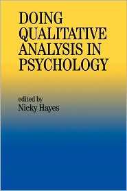   In Psychology, (0863777414), Nicky Hayes, Textbooks   