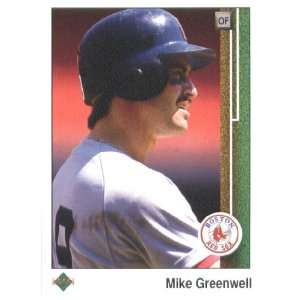 1989 Upper Deck # 432 Mike Greenwell Boston Red Sox / MLB 