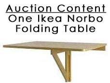 IKEA NORBO Wall Hung/Mounted Folding Dining Table Desk  