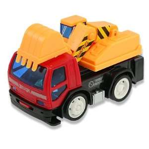   Tri Colors Plastic Adjustable Shovel Truck Car Toy Toys & Games