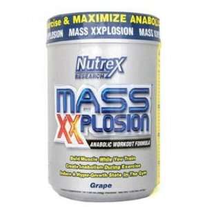  Nutrex  Mass Xxplosion, Grape (15 packets) Health 