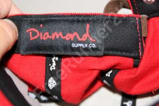 Diamond Supply Co x Corduroy Red Hat Cap Limited Edition Cassie HUF 