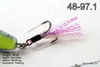 Bluegill Topwater Fishing Lure 4 Bass Trout Tackle  