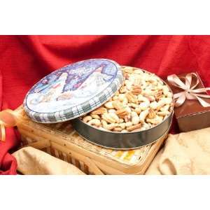 32oz Superior Mixed Nuts Holiday Gift Tin (Salted)  
