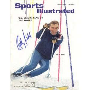 Billy Kidd autographed Sports Illustrated Magazine (Skiing, Olympics 