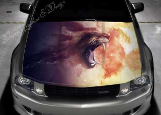 STICKER DECAL VINYL COLOR HOOD FIT ANY CAR ANIME #60  