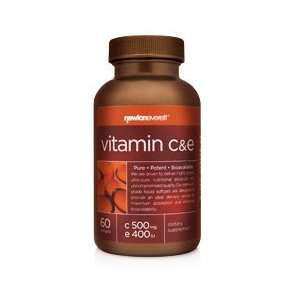  VITAMIN C & E (C 500mg/ 400 IU Natural E) 60 Softgels 