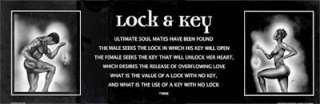 Lock & Key Male & Female Statement Edition WAK   Kevin  