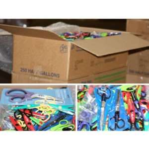  New Assorted Wholesale Scissors Case Pack 400   687129 