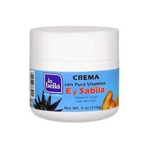  LA BELLA VIT E & SABILA CREMA Size 4 OZ Health 