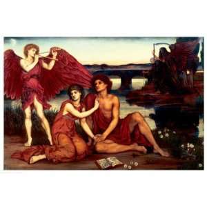   Passing Giclee Poster Print by Evelyn De Morgan, 56x38