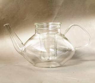 LOEFFELHARDT Glass Teapot 1980 WAGENFELD Schott Mainz  