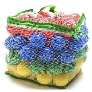  100 Phthalates Free Play Ball w/Mesh Tote Red, Yellow 
