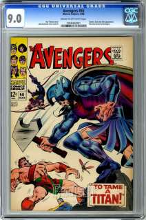 Avengers #50 CGC 9.0 1056462001  