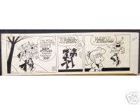 Original Comic Art Roy Fox Aggie 1972 1971 Possible the Last strip He 