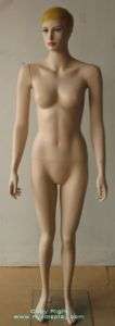 New 59H Fleshtone Female Mannequin Torso Form S17  