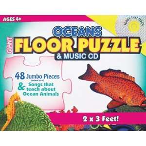  5 Pack TWIN SISTERS PRODUCTIONS OCEANS FLOOR PUZZLE 
