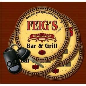  FEIGS Family Name Bar & Grill Coasters