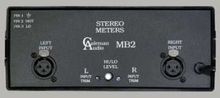 Coleman Audio MBP2 (Stereo VU Meter Module)  