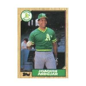  Joaquin Andujar 1987 Topps Card #775